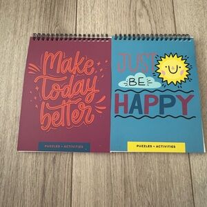 Colorful Puzzle and Activity Books